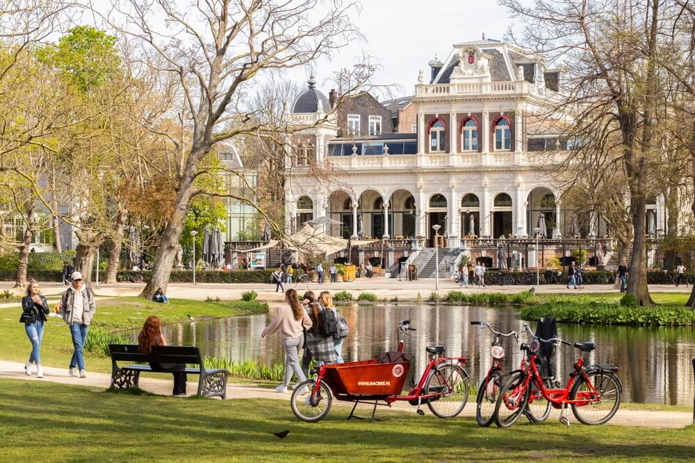 walk through the park
