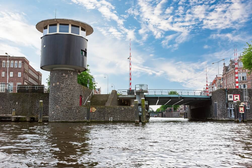 tiny house hotel in a bridge keeper's house