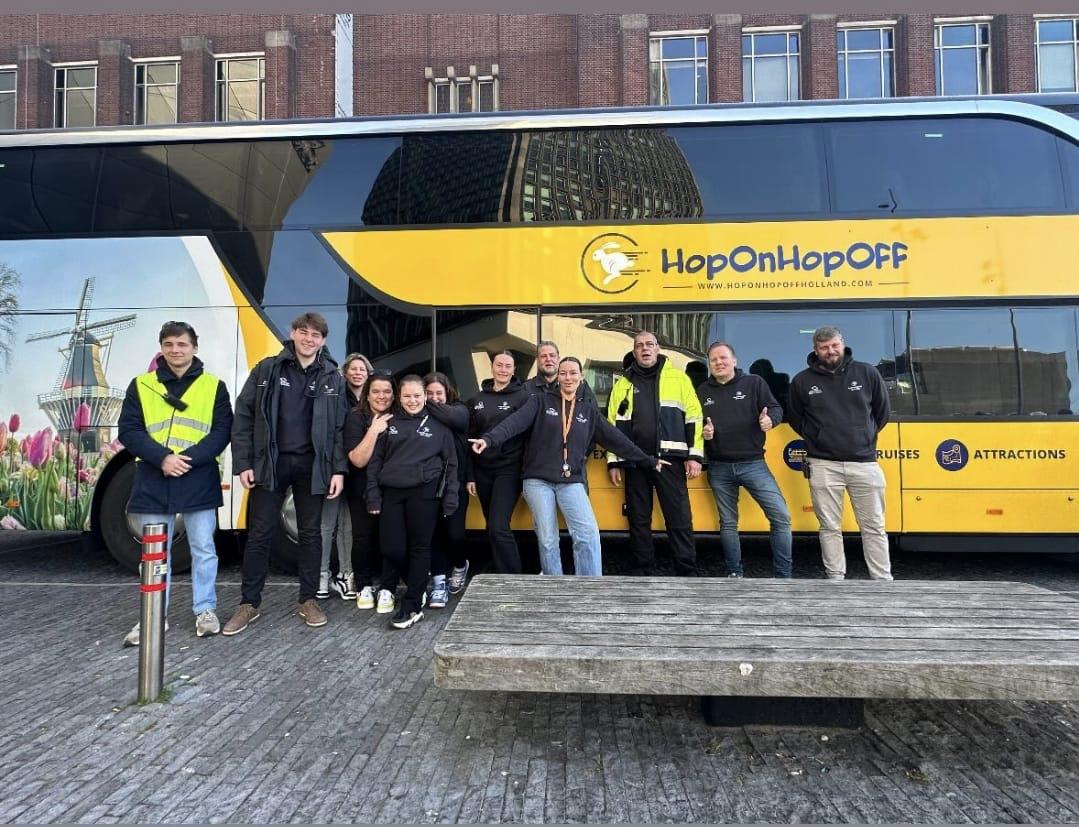 teaam bij bus
